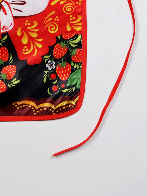 Карнавальный костюм «Расписная матрёшка», фартук и косынка