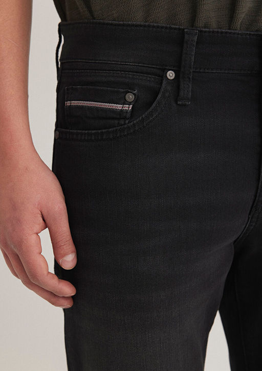 Jake Mavi Premium Koyu Gri Jean Pantolon фото 6