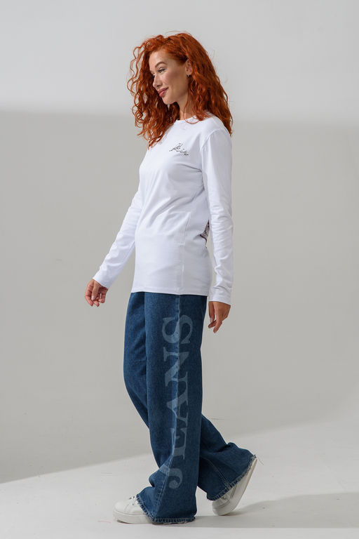 8562 футболка с дл.рукавом унисекс