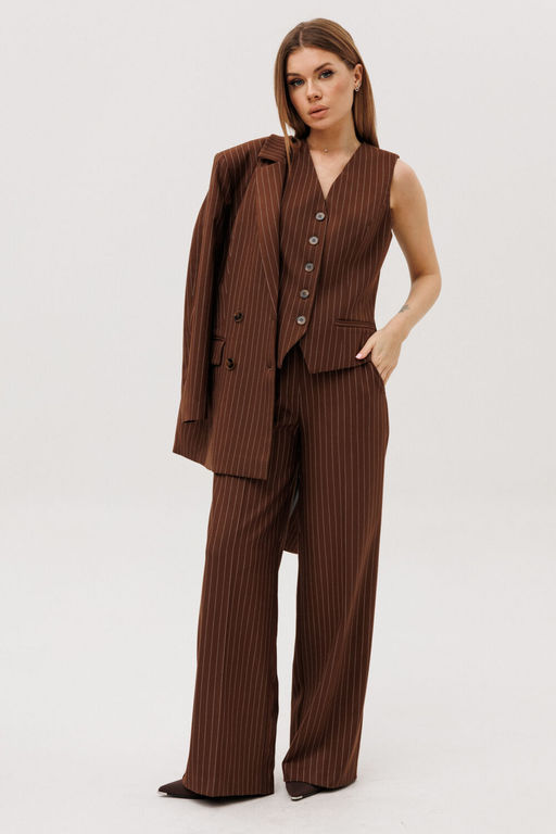 Костюм AmberA 3018-1 шоколад  фото 6