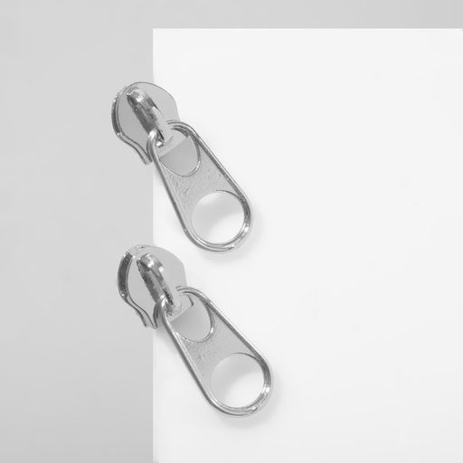 Серьги металл «Замок», цвет серебро