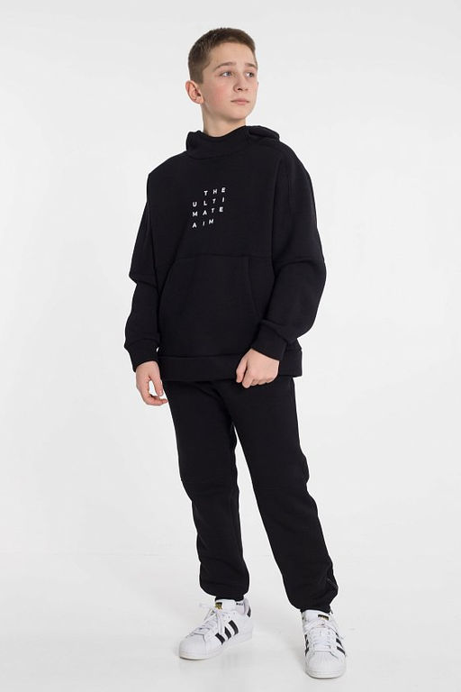 Толстовка М223096Па Черный - Елена фото 3