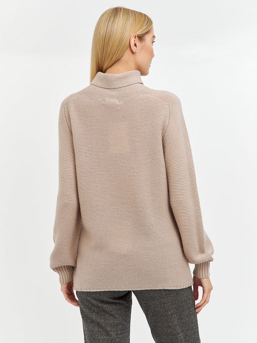 водолазка женская свободного кроя с манжетами - Glenfield фото 7