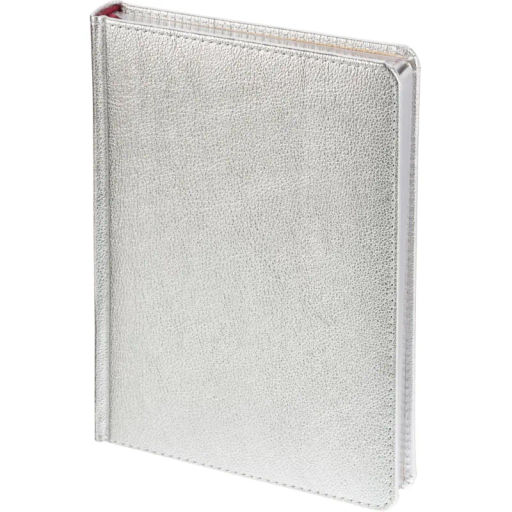 Ежедневник недатированный Sidney Nebraska, А5, 136л, серебро 3-128/10 - Attache фото 2