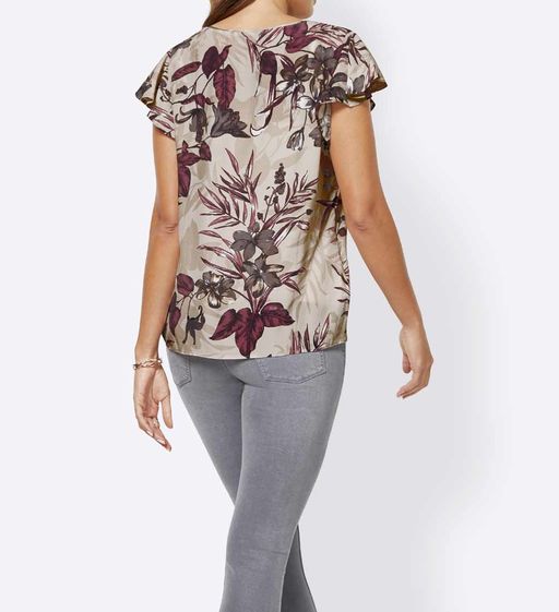 Блузка, пестрая - Linea tesini фото 3