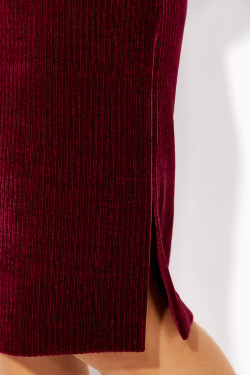 Платье ТАиЕР 1410 винный  фото 3