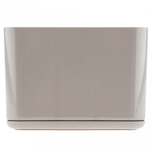 Сушилка для столовых приборов пластмассовая "Смарт" 15,7х8,7х11,1см, пыльно-серый (Россия)