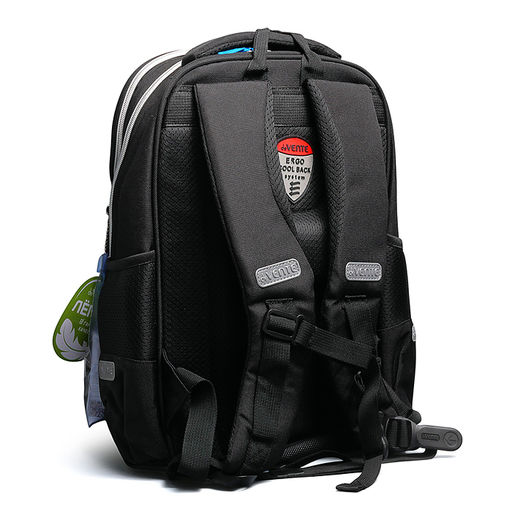 Ранец "SmART. Super Turbo" школьный жесткий 37x28x14 см (14 л) вес 800 г, плотный износостойкий полиэстер с водоотталкивающей пропиткой, 1 просторное отделение на молнии с разделителями для учебников, 2 передних кармана на молнии (один с карманом на резин
