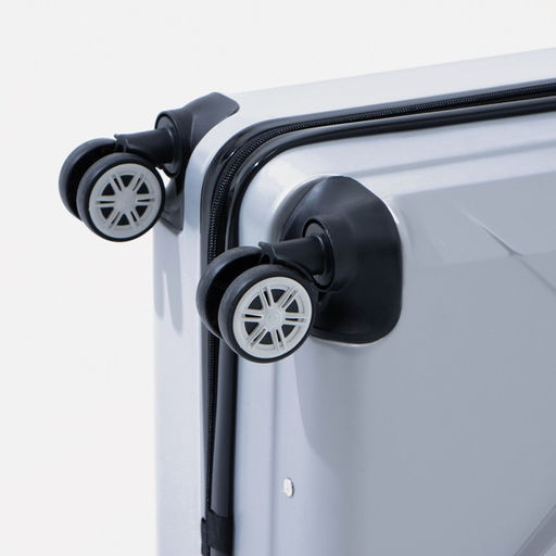 Чемодан большой 28, кодовый замок, цвет серебристый - Simaland фото 8