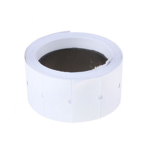 Ценники самоклеящиеся для этикет-пистолета, 12×21 мм, в 1 рулончике 200 штук, набор из 10 рулончиков, белый