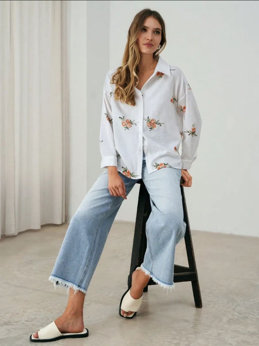 Женская рубашка с вышивкой Patiskha 3301