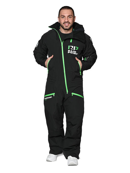 Комбинезон AA-0237 Черный - Snow headquarter фото 5