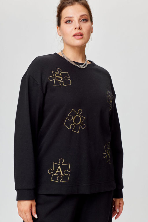 Платье SOVA 11216S-Р темно-синий - Mira fashion фото 414