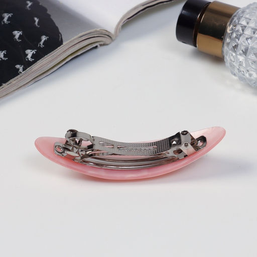 Цена за 2 шт. Заколка - автомат для волос «Сильва», колоритные полосы, 9 см, МИКС