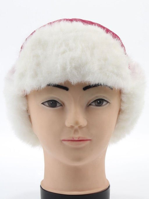 D101 CRIMSON Шапка-ушанка детская (100% полиэстер, 100% хлопок)