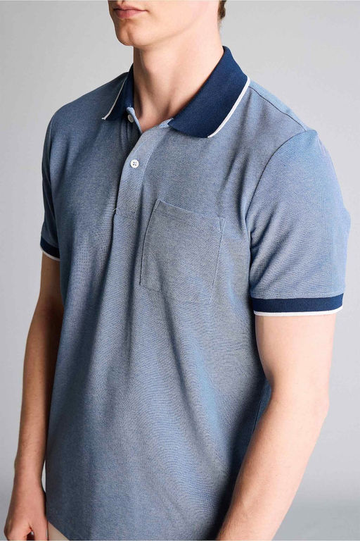 Pamuklu Regular Fit Polo Ti__rt - Defacto фото 4