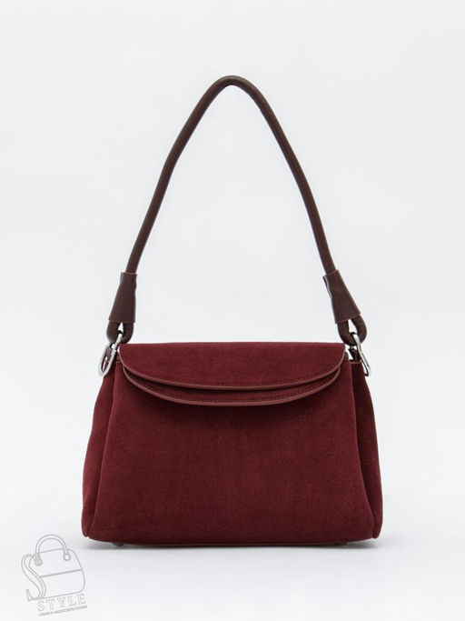 Сумка женская кожаная 2617Y angola red Polina&Eiterou