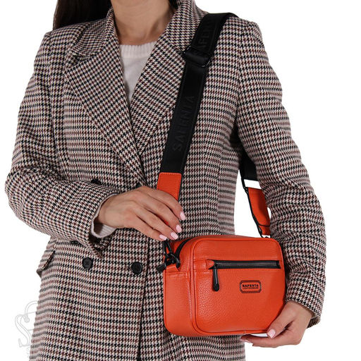 Сумка женская  270011-9 orange Velina Fabbiano-Safenta/30 в Новосибирске