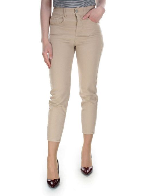 J1032 DK. BEIGE Джинсы женские JI LIDA JEANS