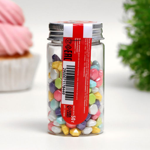 Кондитерская посыпка Самоцветы, 50 г - Simaland фото 3