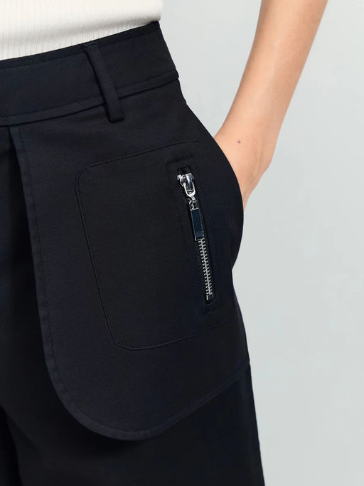 Прямые брюки с баской / Zarina  фото 12