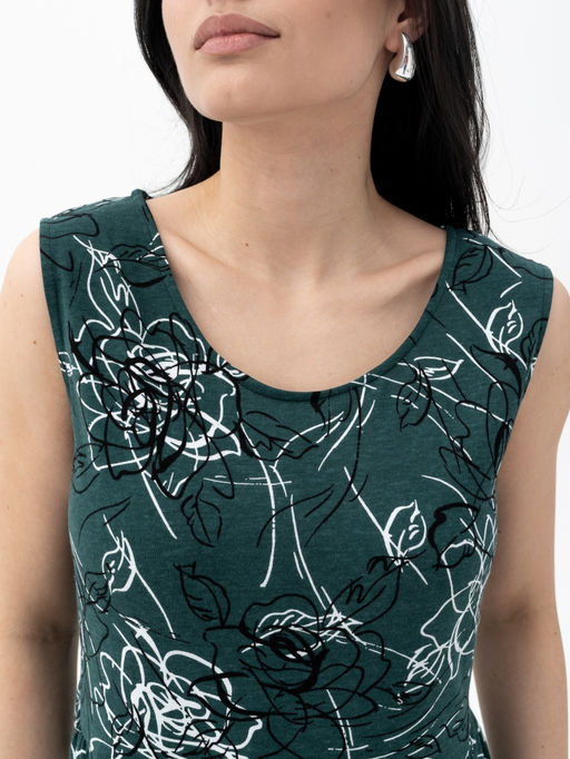 Сарафан( платье) с ярусной юбкой хлопок 100% - Binita фото 5