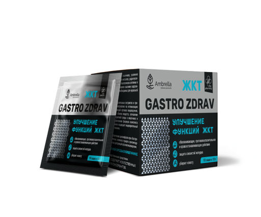 Gastro Zdrav "Улучшение функций ЖКТ",10 шт. саше по 10 г.