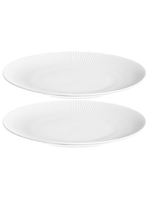 Набор тарелок круглых 2 пр. 26,5*26,5*2,5 см Соната, фарфор - Elan gallery фото 3