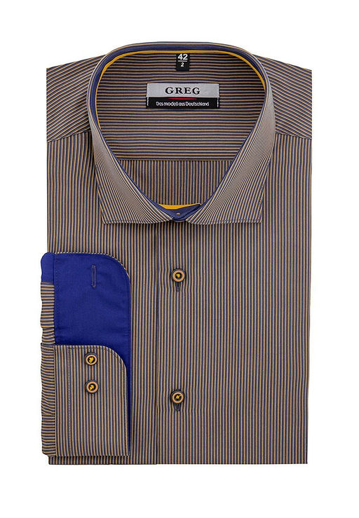 Сорочка мужская длинный рукав GREG 251/139/1033/Z/1p  фото 5