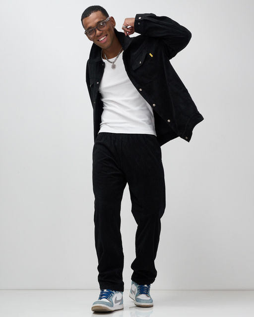 Спортивный костюм мужской весна-лето черного цвета 55040Ch - Mtforce фото 16