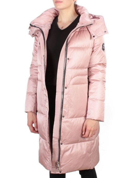 9110 PINK Пальто зимнее женское FLOWERROVE (200 гр. холлофайбера) - Fashion фото 7