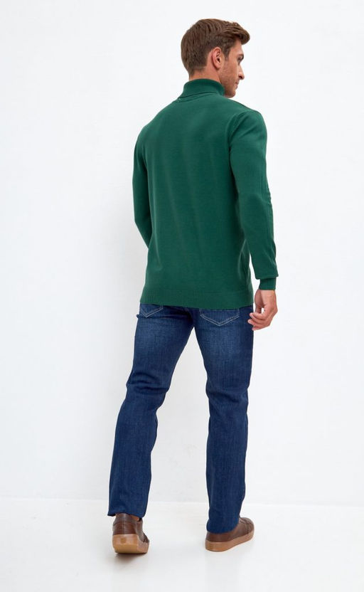 Водолазка мужская F121-01-868 зеленая - Fine joyce фото 8