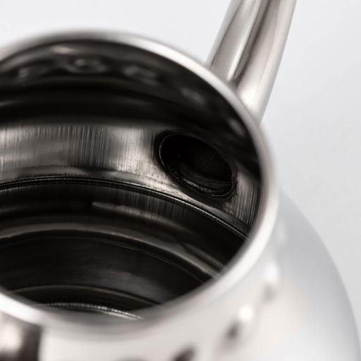 Чайник заварочный из нержавеющей стали «Леранс», 1.2 л, металлическое сито, хромированный