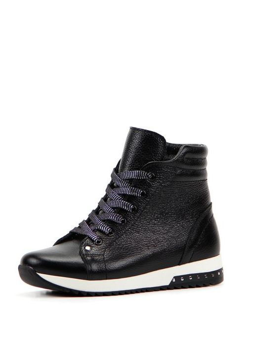 Ботинки EDART 316.omega2 bl.black/шерсть