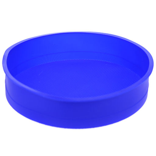 Форма силиконовая для выпекания "Вафелька" д26см h6см, цвета микс (Китай)