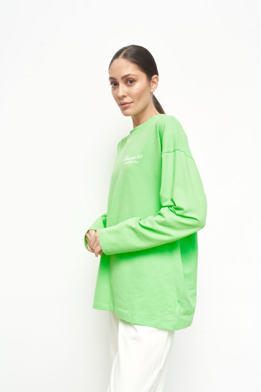 Лонгслив Summer24 Pastel lime - Erist store фото 2