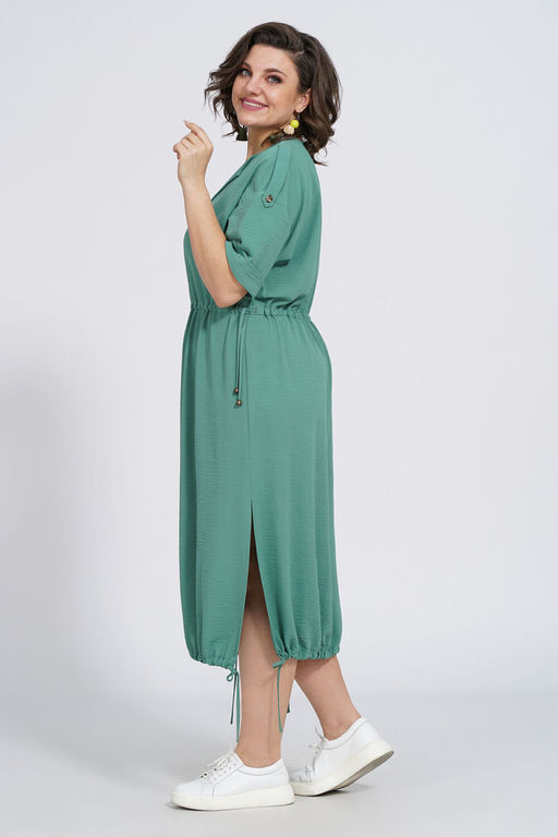 Платье ALANI 2341 бирюза