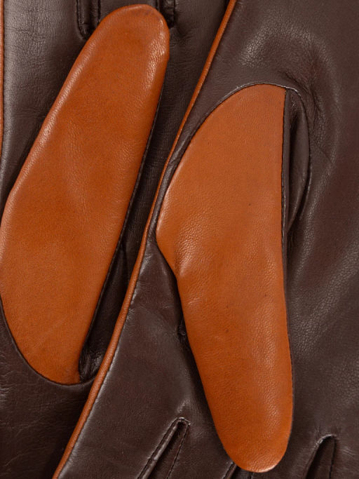 Перчатки женские ш+каш. TOUCH F-IS0065 cork/d.brown - Eleganzza фото 3