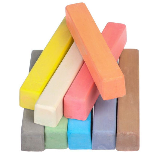 Цена за 4 шт. Мелки цветные школьные 9 шт. «Единорог» «Минни Маус и единорог»