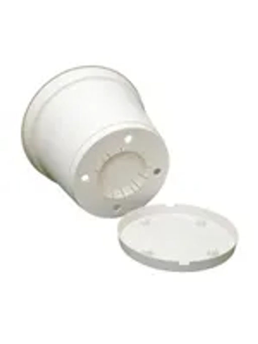 Горшок для цветов Mint D380мм 20л с поддоном (светло-бежевый) 221612325/01 - Homestar фото 3