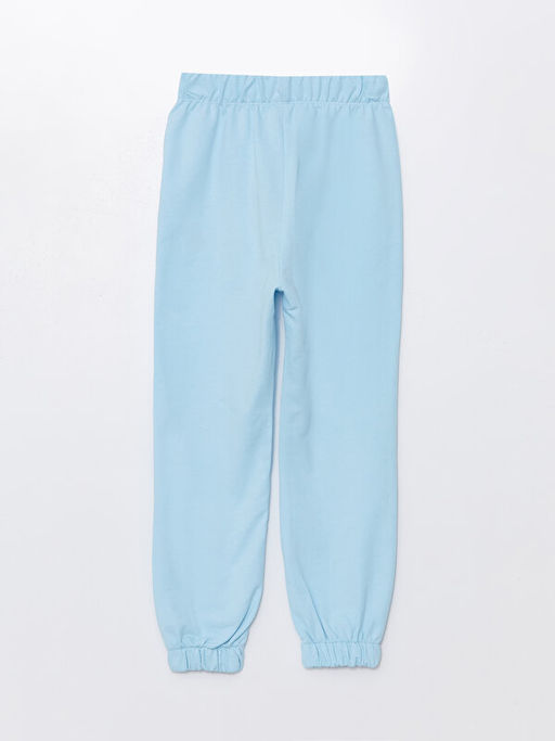 Beli Lastikli Bask?l? K?z ?ocuk Jogger E?ofman Alt? - Waikiki фото 2