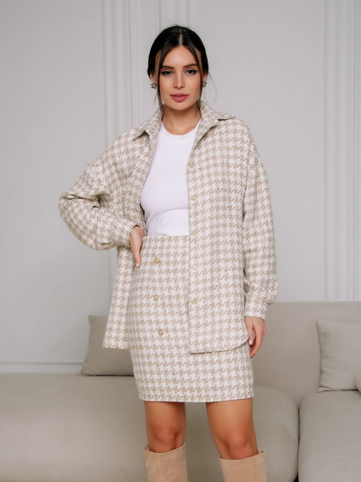 23-013 Рубашка - Вишня фото 4