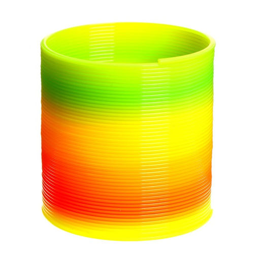 Цена за 12 шт. Пружинка - радуга «Зверята», d=6 см, в шоубоксе
