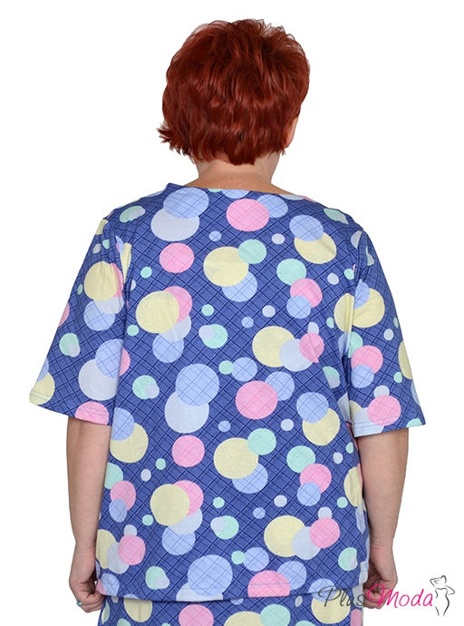 Кардиган-накидка Модель №1519 размеры 44-84 - Plusmoda фото 5