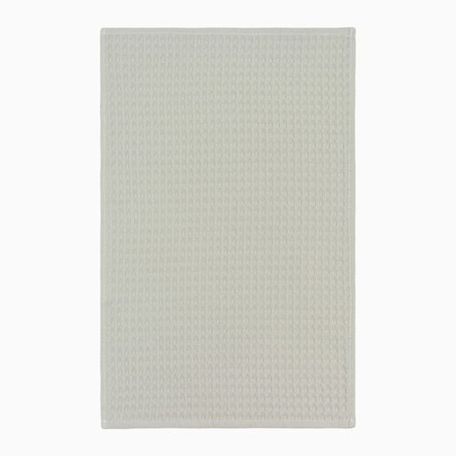 Полотенце Доляна цв. серый 35х60 см, 100% хл., крупная вафля 220 г/м2  фото 2