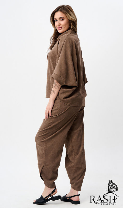 Костюм "Boho" микровельвет бежевый Цвет:как на фото