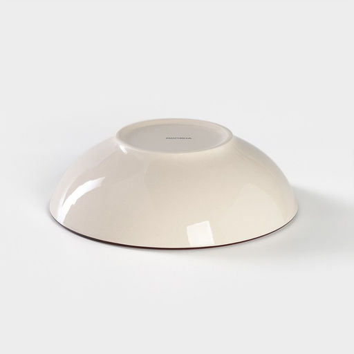 Тарелка глубокая Доляна «Морской мир», 540 мл, d=18 см, керамика, голубая