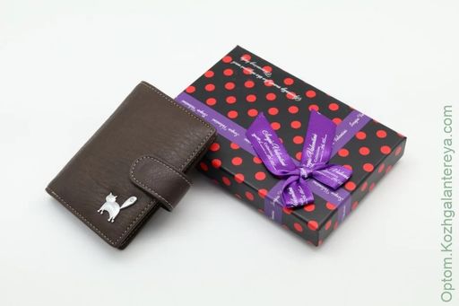 Женская кожаная визитница Sergio Valentini СВ 8036-010  фото 11