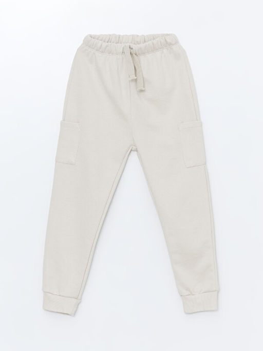 Bisiklet Yaka Bask?l? Erkek Bebek Sweatshirt ve E?ofman Alt 2li Tak?m - Waikiki фото 3