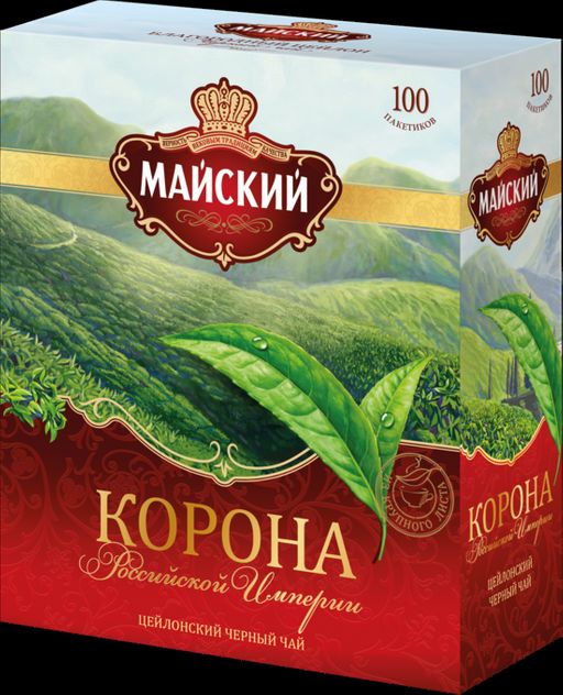 Майский. Корона Российской империи карт.пачка, 100 пак.